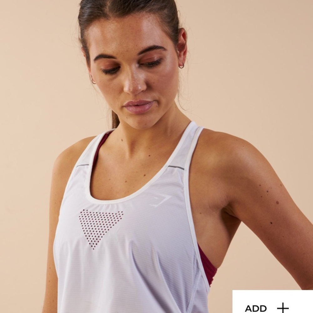 Gymshark t bar cropped vest